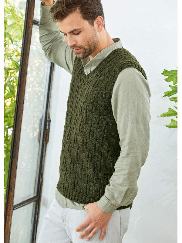 Lana Grossa SLIPOVER Cool Wool - Stickmönster (SE)