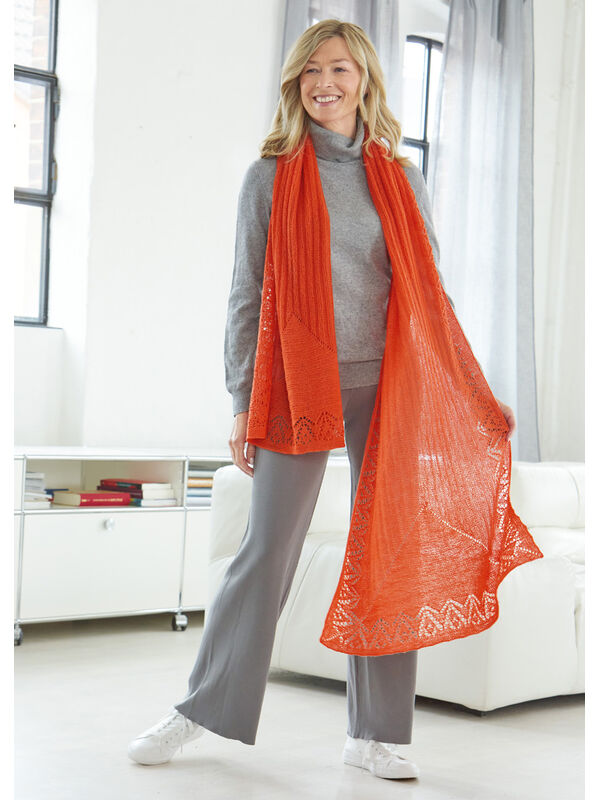 Lana Grossa STOLA Cool Wool Lace - Stickmönster (DK)