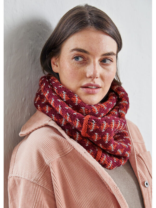 Lana Grossa DUBBEL-LOOP Cool Wool Big - Stickmönster (DK)