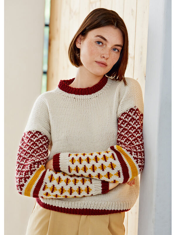 Lana Grossa PULLOVER Bingo - Stickmönster (DK)