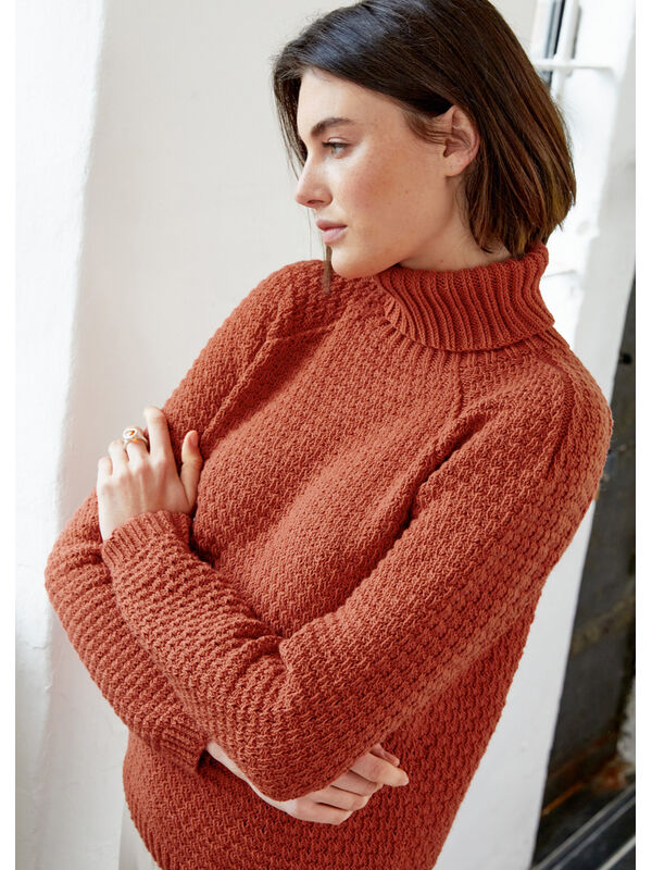 Lana Grossa RAGLANPULLOVER Cool Wool - Stickmönster (DK)