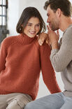 Lana Grossa RAGLANPULLOVER Cool Wool - Stickmönster (DK)