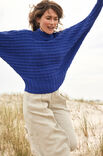 Lana Grossa FLADDERMUSPULLOVER Cool Wool Big - Stickmönster (SE)