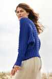 Lana Grossa FLADDERMUSPULLOVER Cool Wool Big - Stickmönster (SE)