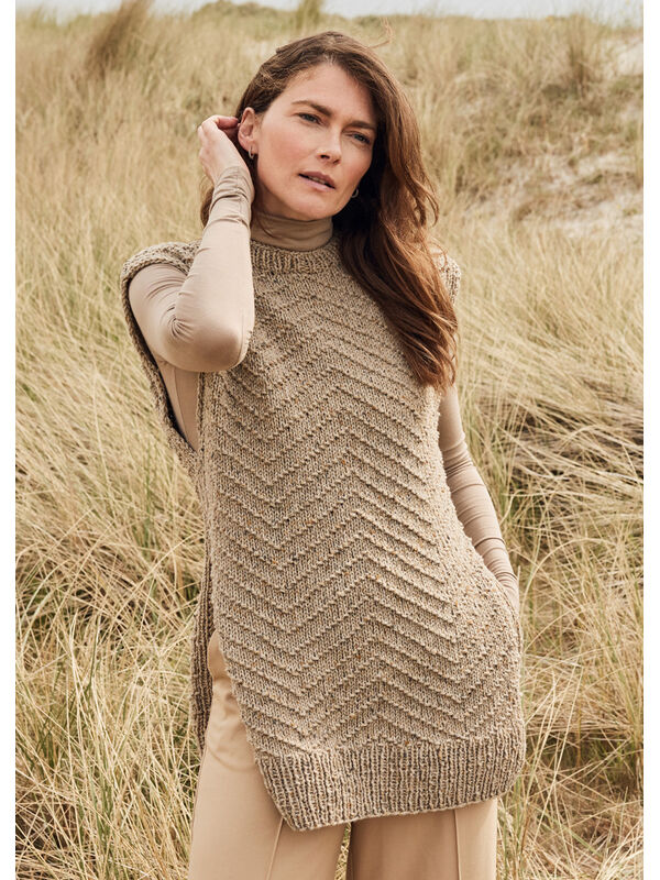 Lana Grossa SLIPOVER Landlust Soft Tweed 90 - Stickmönster (SE)