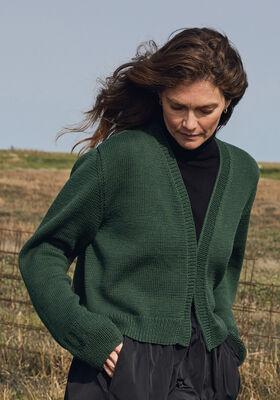 CARDIGAN Merino Superiore - Stickmönster (NO) från Lana Grossa