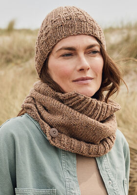 LOOP Landlust Soft Tweed 180 & Cool Wool Lace - Stickmönster (DK) från Lana Grossa