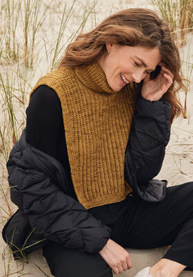 RULLKRAGE Cool Wool Vintage - Stickmönster (DK) från Lana Grossa