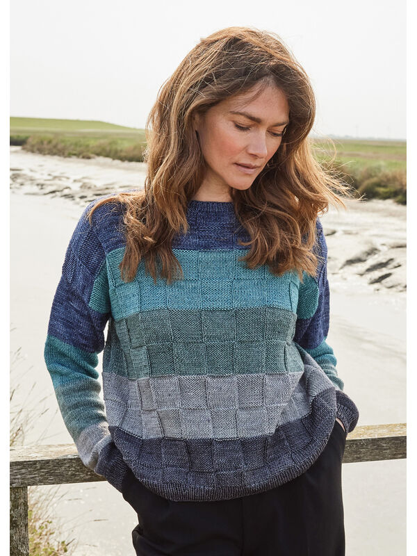 Lana Grossa PULLOVER Cool Wool Vintage - Stickmönster (DK)