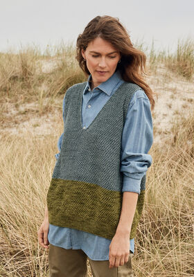 SLIPOVERCool Wool Vintage - Stickmönster (DK) från Lana Grossa