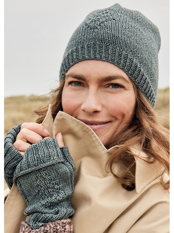 Lana Grossa MÖSSA Cool Wool Vintage - Stickbeskrivning (DK)