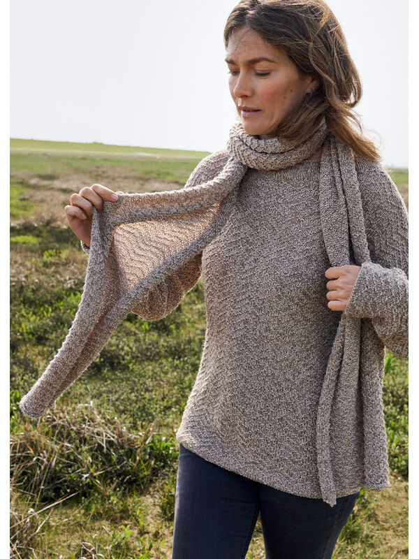 Lana Grossa SJAL Cool Wool Lace - Stickmönster (DK)