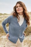 Lana Grossa CARDIGAN Cool Wool Seta - Stickmönster (DK)