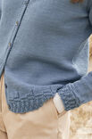 Lana Grossa CARDIGAN Cool Wool Seta - Stickmönster (DK)