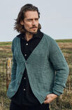 Lana Grossa RAGLANCARDIGAN (MAN) Cool Wool Big - Stickmönster (DK)