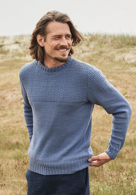 PULLOVER Cool Wool - Stickmönster (DK) från Lana Grossa