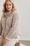 Lana Grossa CARDIGAN Cool Wool Big - Stickmönster (DK)