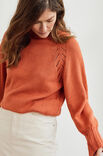Lana Grossa PULLOVER Cool Wool Seta - Stickmönster (NO)