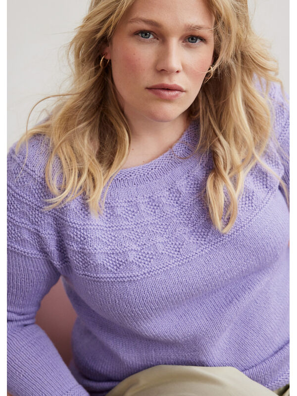 Lana Grossa PULLOVER Merino Uno - Stickmönster (DK)