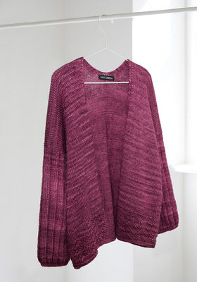CARDIGAN Cool Wool Big Vintage - Stickmönster (DK) från Lana Grossa