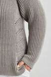 Lana Grossa RAGLANPULLOVER Cool Wool - Stickmönster (DK)