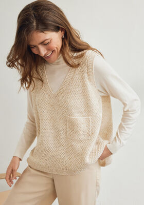 SLIPOVER Landlust Soft Tweed 180 - Stickmönster (DK) från Lana Grossa