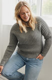 Lana Grossa RAGLANPULLOVER Merino Uno - Stickmönster (DK)