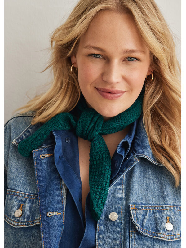 Lana Grossa HALSDUK Cool Wool Lace - Stickmönster (DK)