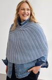 Lana Grossa PONCHO Cool Wool Big - Stickmönster (DK)