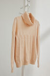 Lana Grossa PULLOVER (DAM) Cool Wool Big - Stickmönster (DK)