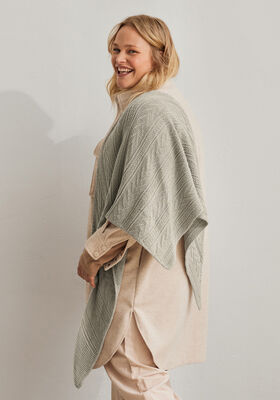 TREKANTSSJAL Cool Wool Seta - Stickmönster (DK) från Lana Grossa