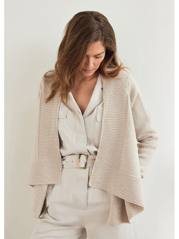 Lana Grossa CARDIGAN Cool Wool Big - Stickmönster (DK)