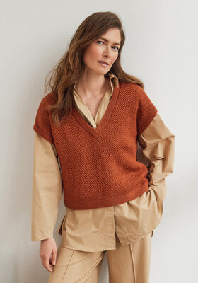 SLIPOVER Cool Wool Lace - Stickmönster (NO) från Lana Grossa