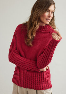 PULLOVER Cool Wool Big - Stickmönster (DK) från Lana Grossa