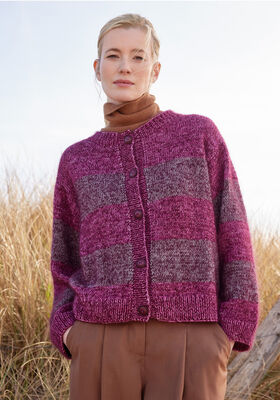 JACKA Cool Wool Vintage & Silkhair från Lana Grossa