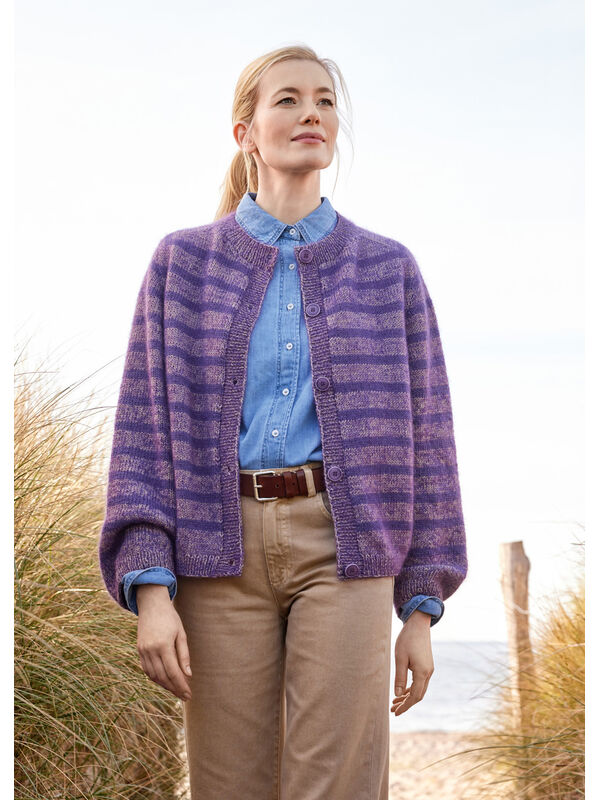 Lana Grossa TOP DOWN JACKA Merino Superiore & Silkhair