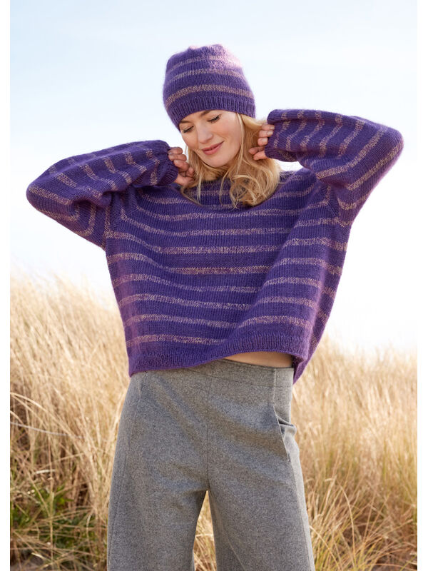 Lana Grossa TOP DOWN PULLOVER Merino Superiore & Silkhair