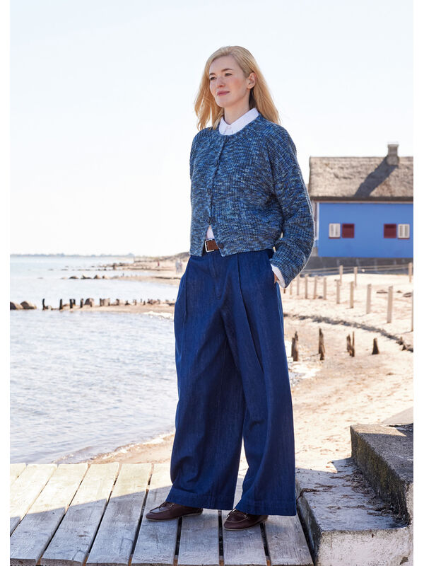 Lana Grossa JACKA I HALVPATENT Cool Wool Print