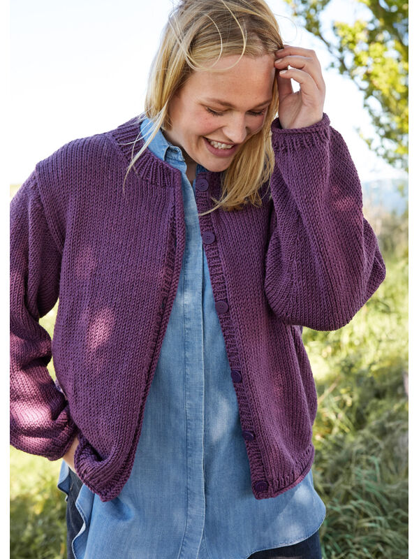 Lana Grossa TOP-DOWN OVERSIZED JACKA Cool Wool Superbig
