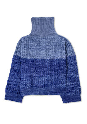 TOP DOWN PULLOVER Cool Wool Big Vintage från Lana Grossa