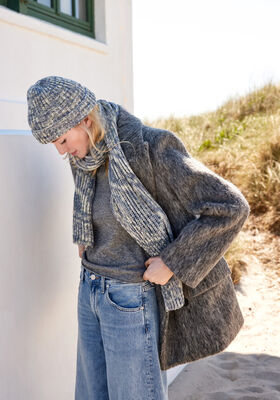 SJAL Cool Wool Print från Lana Grossa