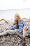 Lana Grossa TOP-DOWN BARNPULLOVER Cool Wool Big Mélange