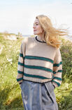 Lana Grossa OVERSIZED PULLOVER Cool Wool Superbig Mélange