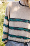 Lana Grossa OVERSIZED PULLOVER Cool Wool Superbig Mélange