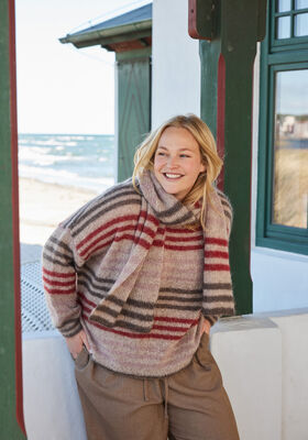 OVERSIZED PULLOVER Cool Wool Lace & Silkhair från Lana Grossa