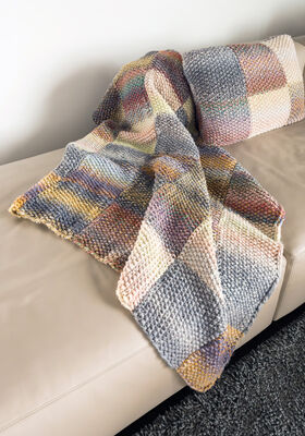PLAID Merino Twister - Stickmönster (SE) från Lana Grossa