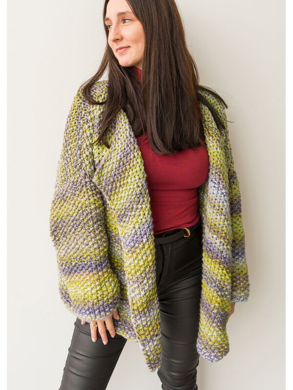 Lana Grossa CARDIGAN Merino Twister - Stickmönster (SE)
