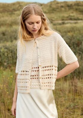 JACKA Summer Cashmere - Stickmönster (NO) från Lana Grossa