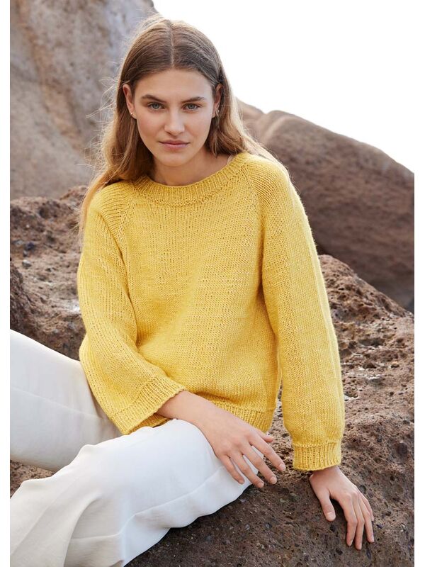 Lana Grossa RAGLANPULLOVER Summer Softness - Stickmönster (NO)