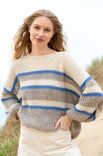 Lana Grossa PULLOVER Soffio - Stickmönster (NO)